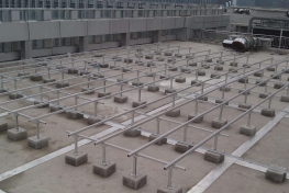 太阳能水泥墩效果